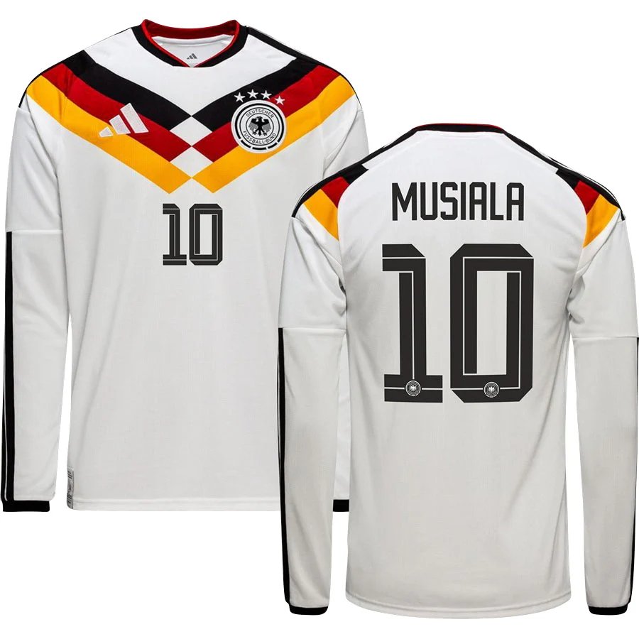 Germany World Cup 2026 Home Long Sleeve Jersey Adults – 2026 World Cup