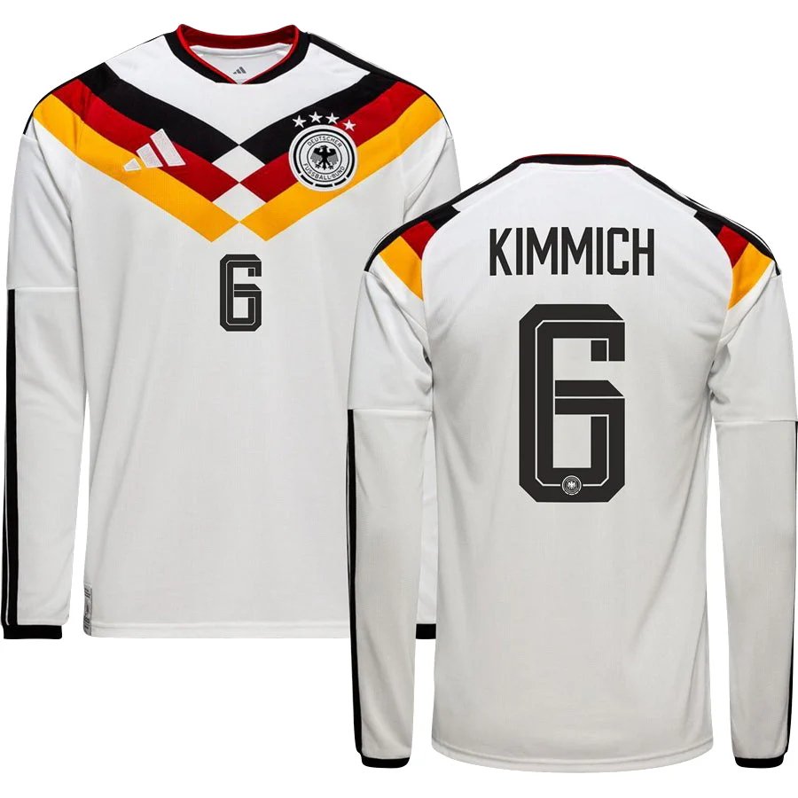 Germany World Cup 2026 Home Long Sleeve Jersey Adults – 2026 World Cup