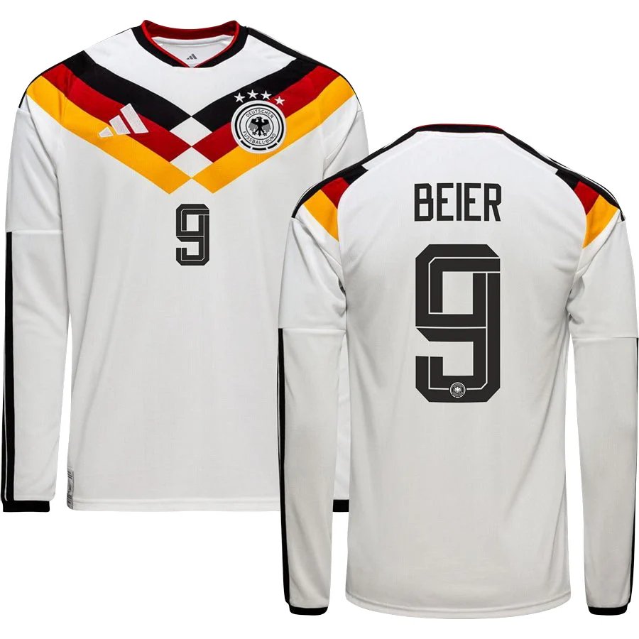 Germany World Cup 2026 Home Long Sleeve Jersey Adults – 2026 World Cup