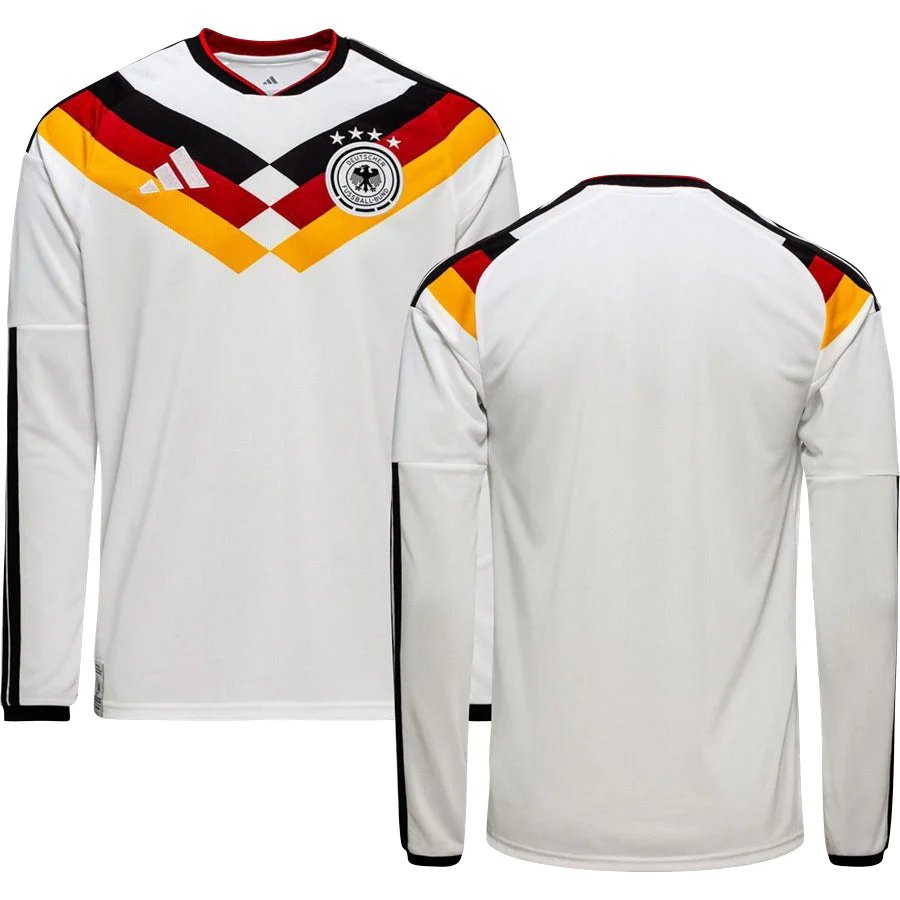 Germany World Cup 2026 Home Long Sleeve Jersey Adults – 2026 World Cup