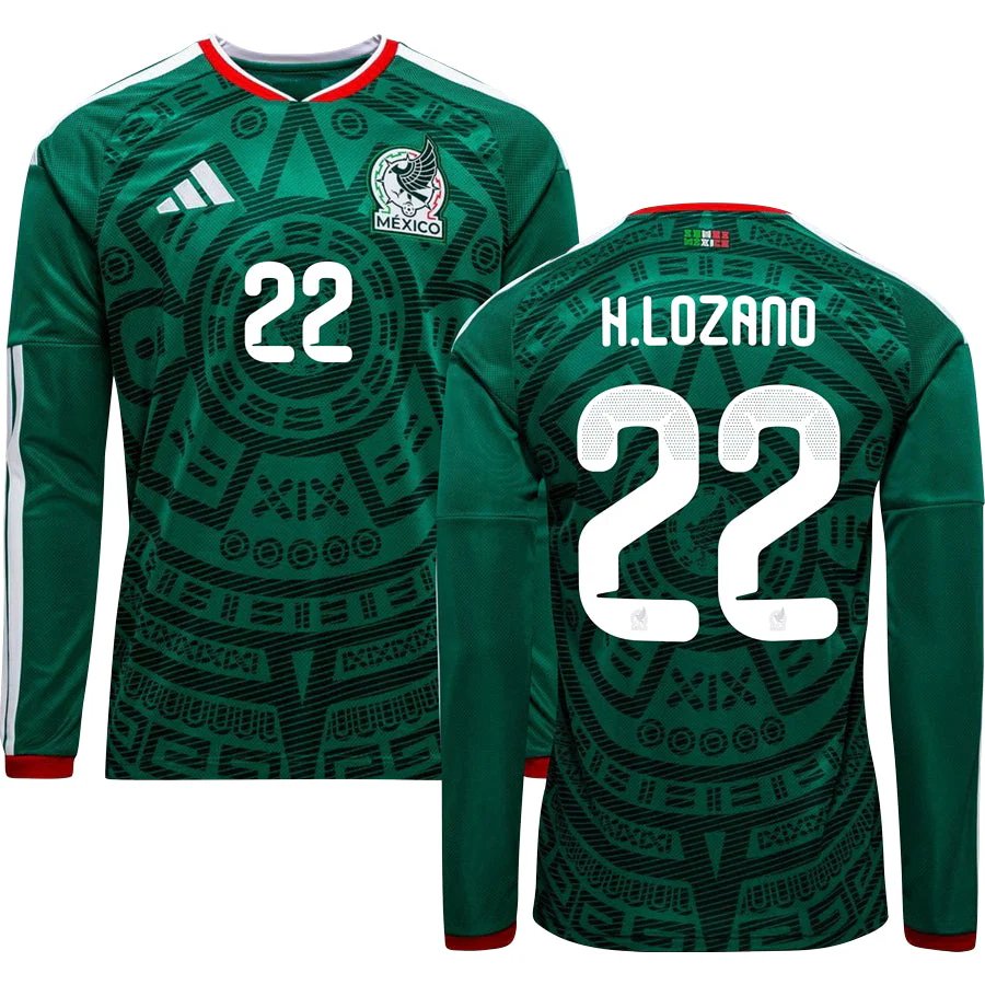 Mexico World Cup 2026 Home Long Sleeve Replica Jersey Adults Mexico World Cup 2026 Home Long Sleeve Replica Jersey Adults – 2026 World Cup