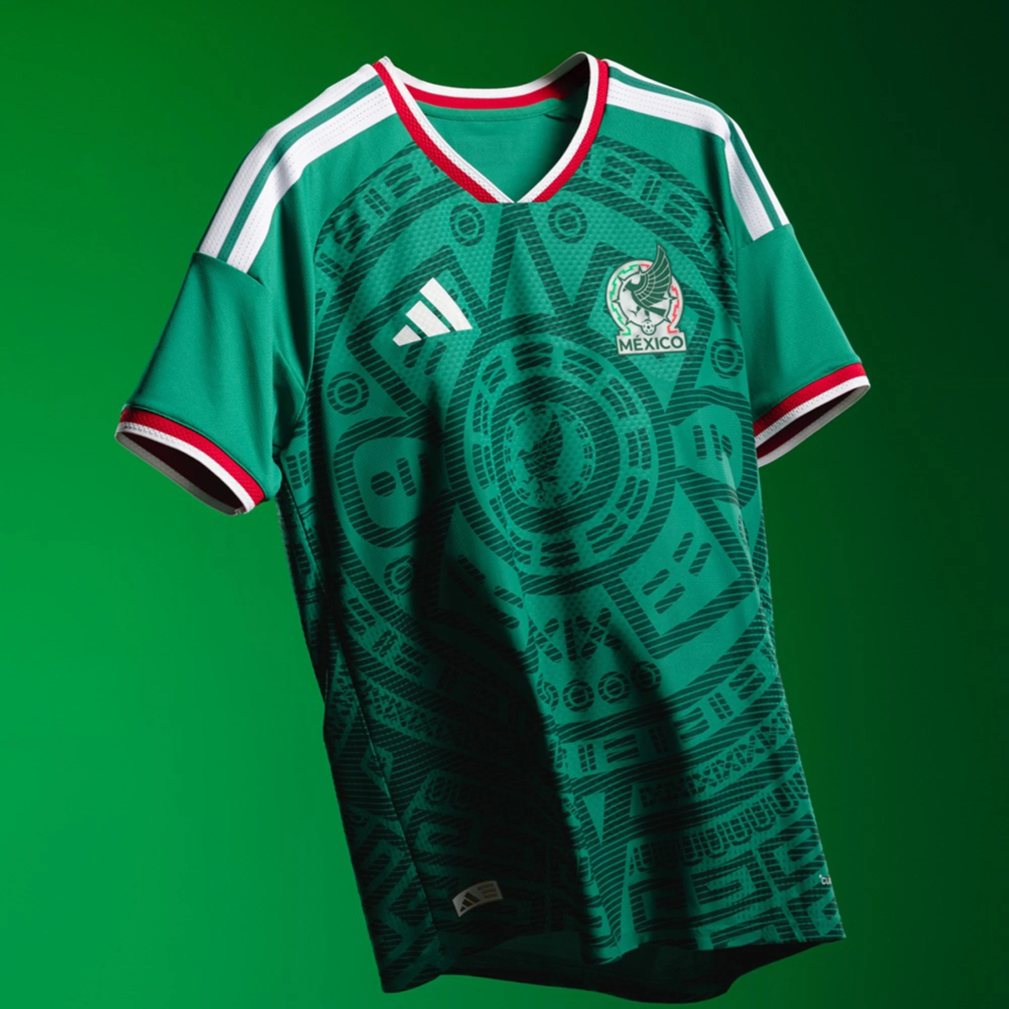 墨西哥03 Men's Authentic Mexico Home Jersey 2026