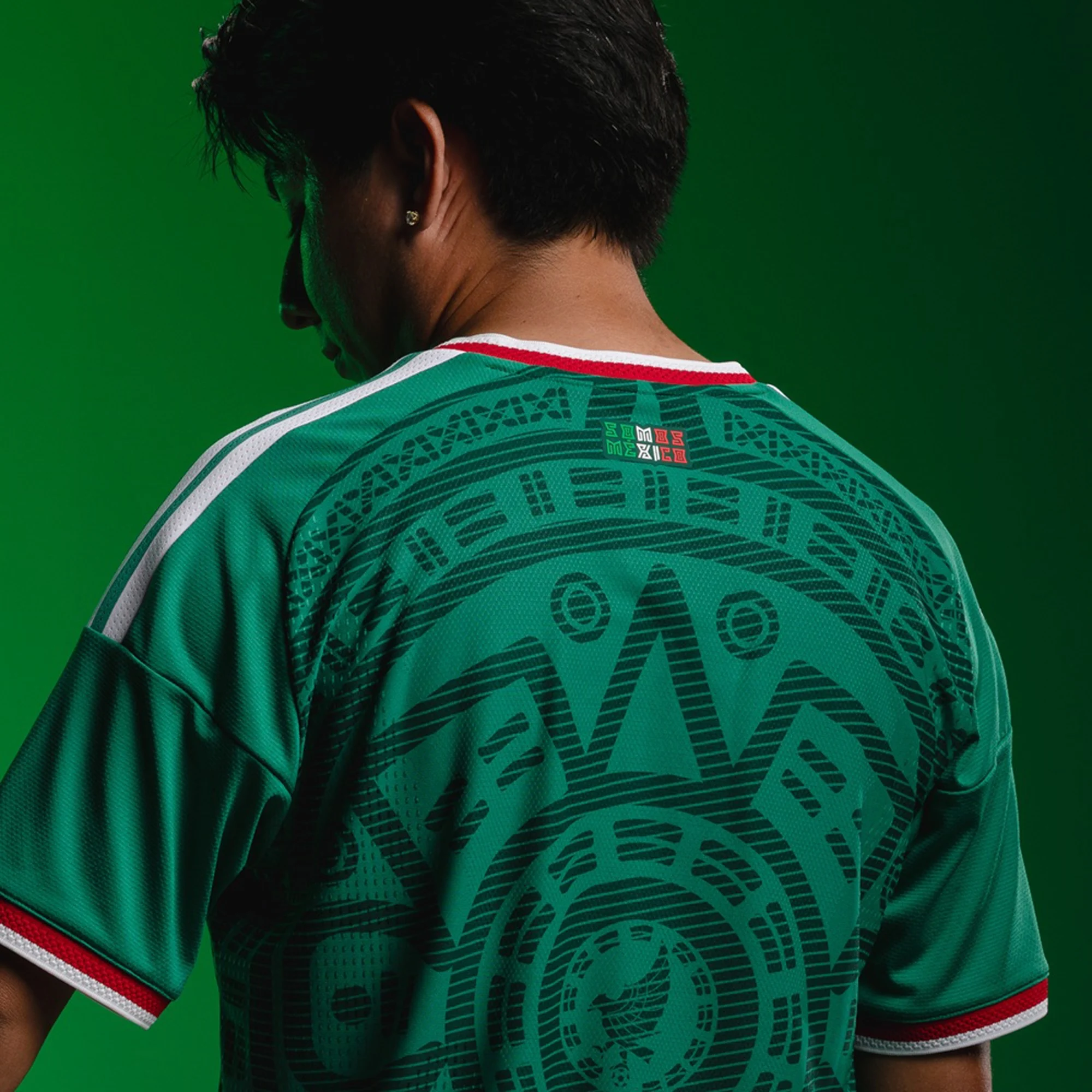 墨西哥08 Men's Authentic Mexico Home Jersey 2026