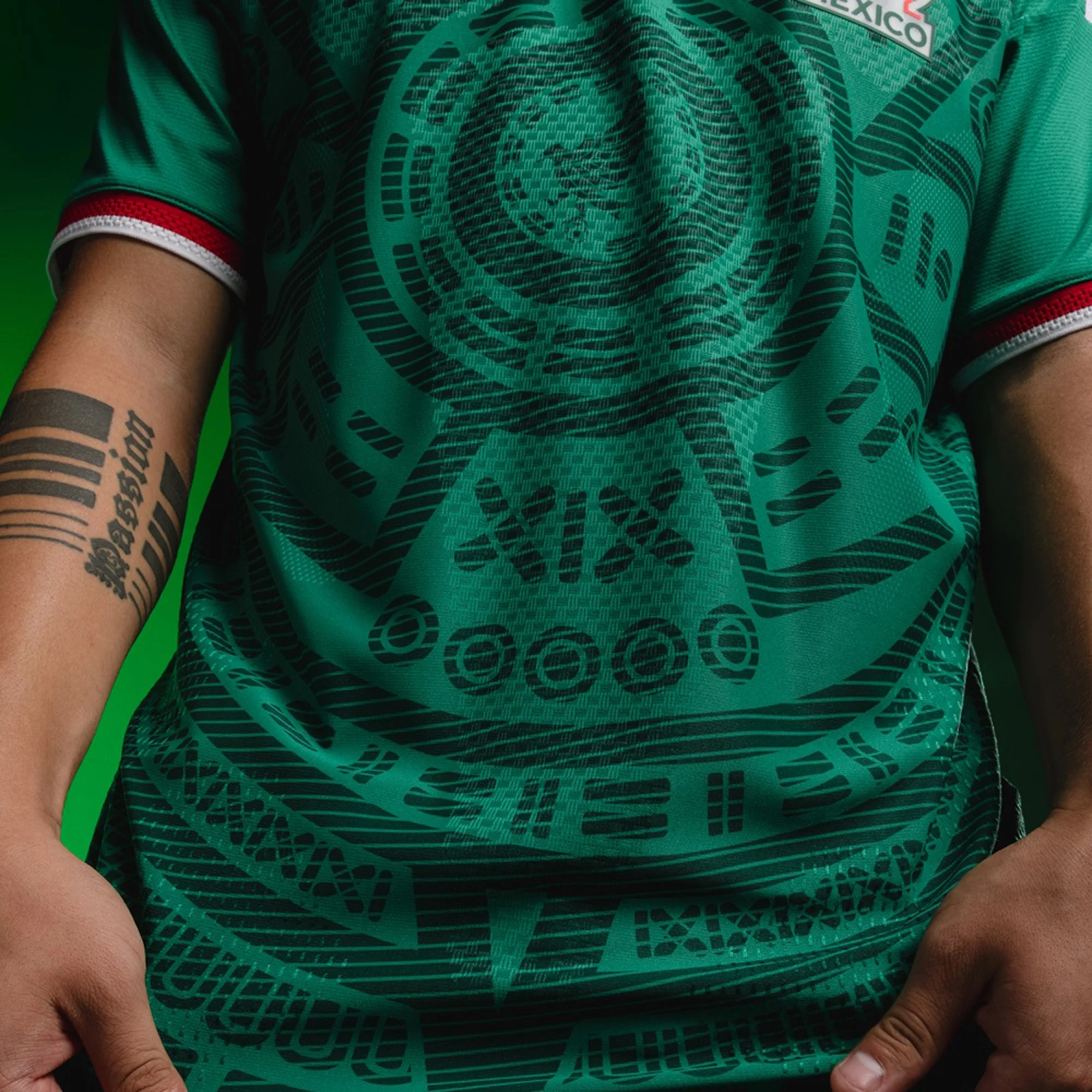 墨西哥09 Men's Authentic Mexico Home Jersey 2026