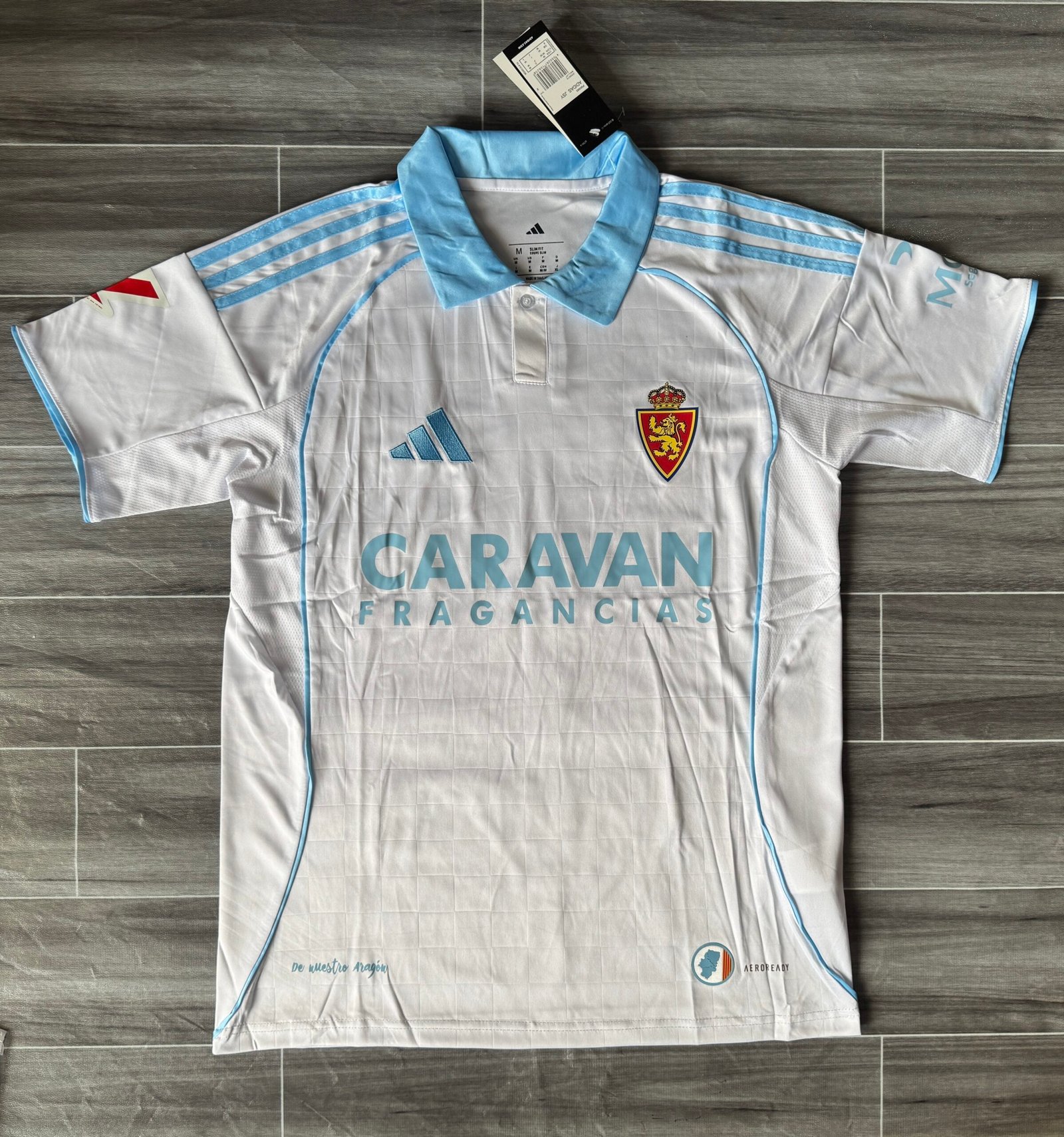 Real Zaragoza 25–26 Home Player Jersey