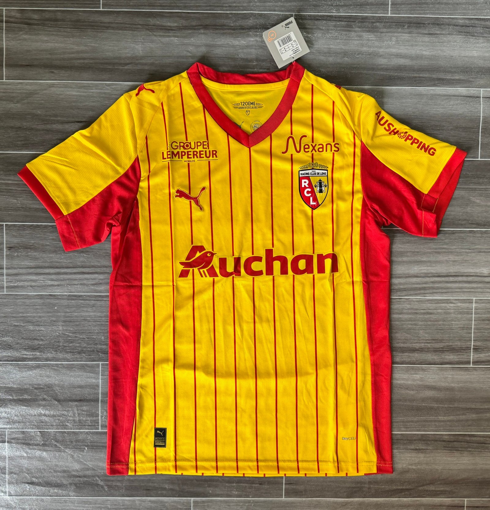 RC Lens 25–26 Home Player Jersey