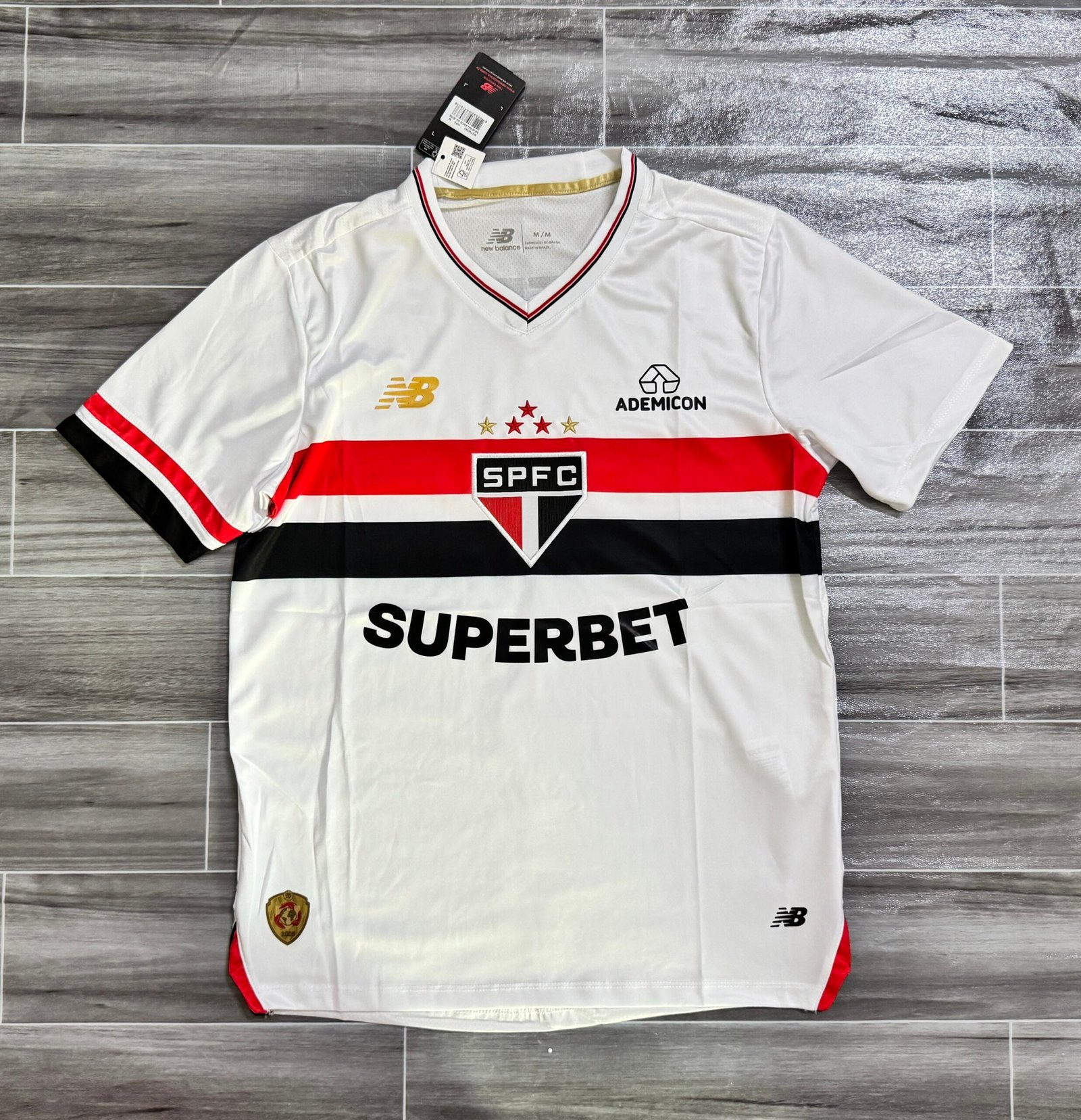 São Paulo 25–26 Home Player Jersey