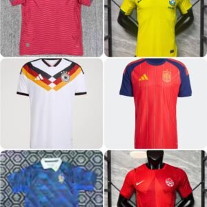 50% DepositMani's Custom Wholesale Order (50 PCS)2026 World Cup Kits *Total Quantity: 50 PCS *Breakdown: 26x Player Version, 24x Fan VersionPlayer Version (Authentic)