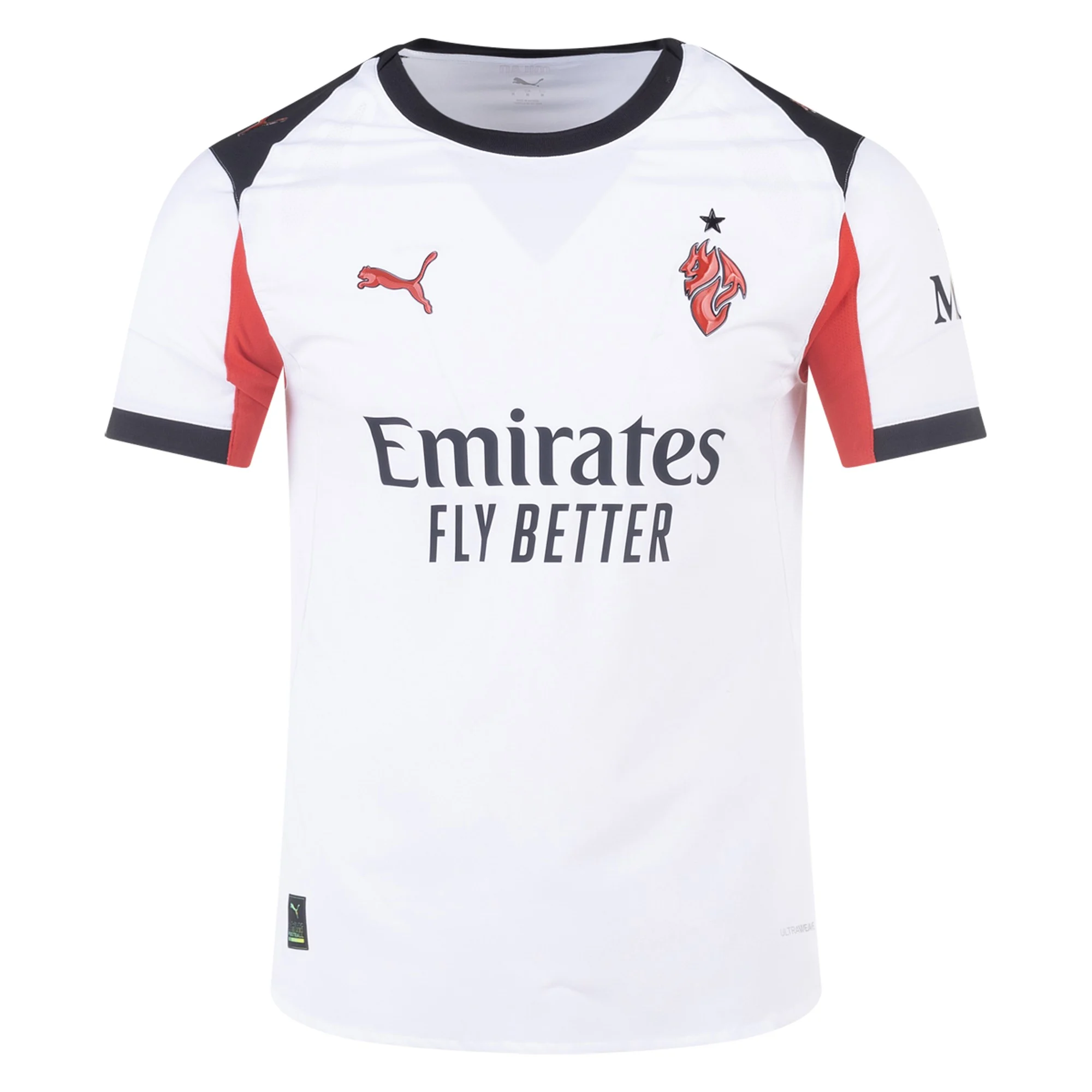 Men's Authentic AC Milan Away Jersey 25/26