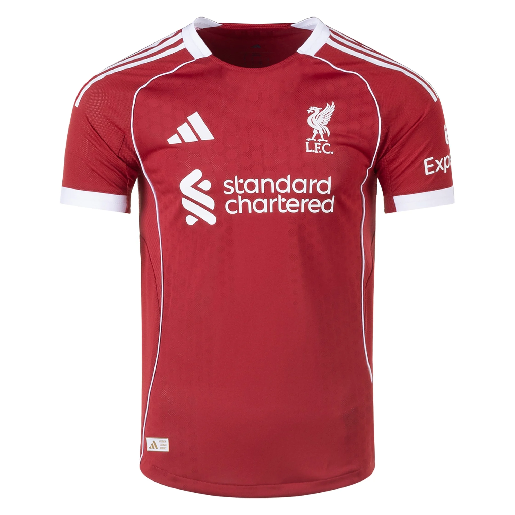 Men's Authentic Liverpool Home Jersey 25/26