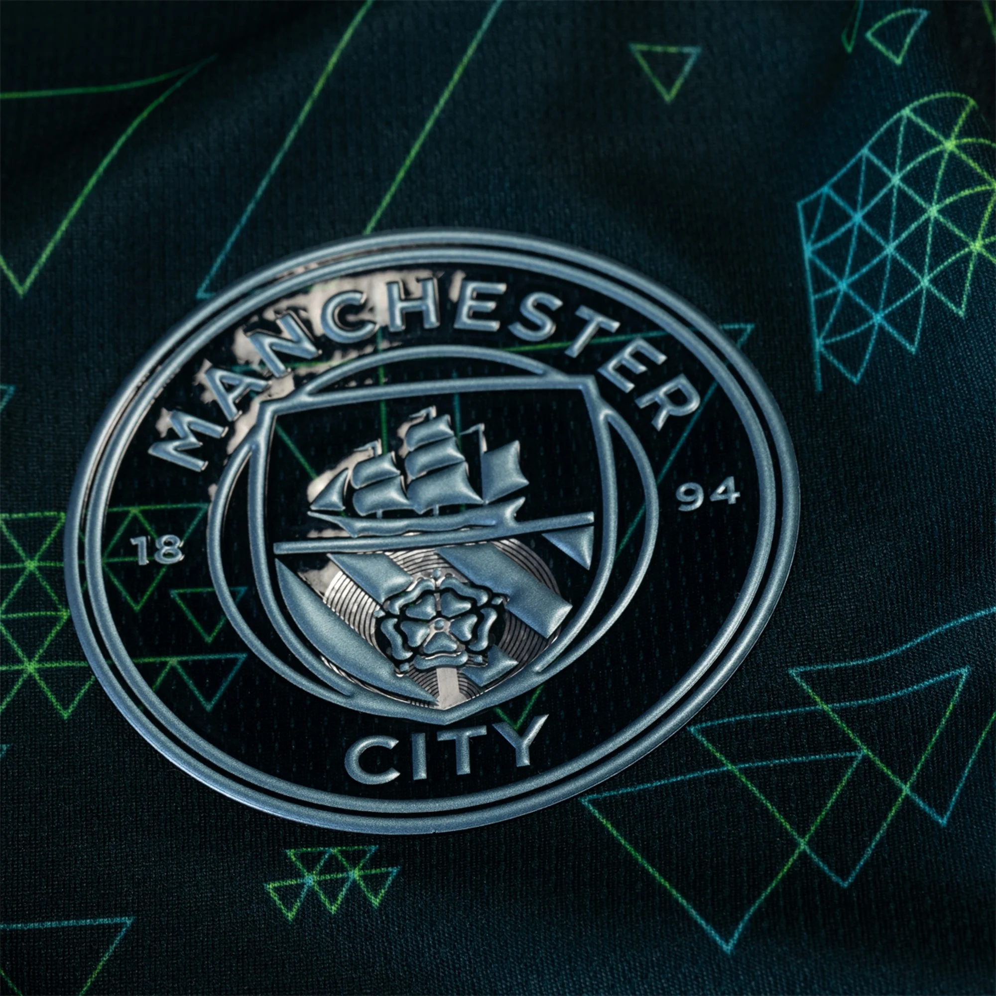 Men's Replica Manchester City Fourth Jersey 25/26
