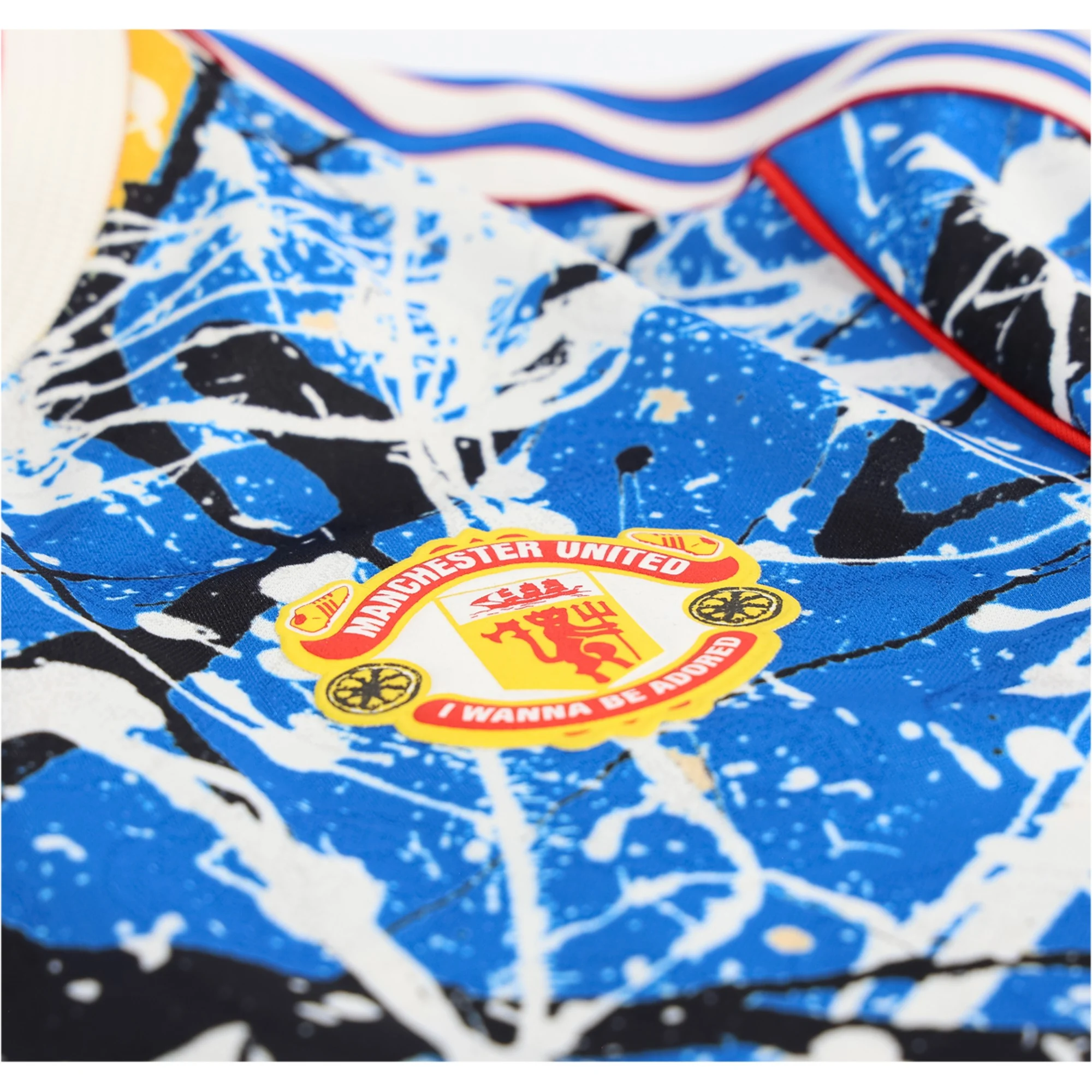 Men's Replica Manchester United Stone Roses Jersey 25/26