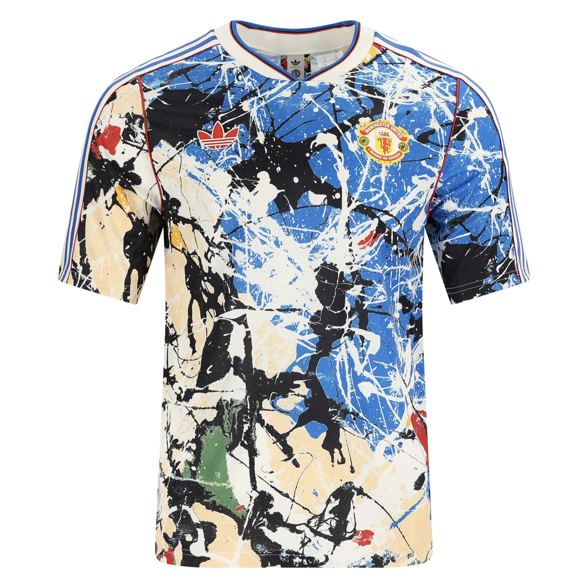 Men's Replica Manchester United Stone Roses Jersey 25/26
