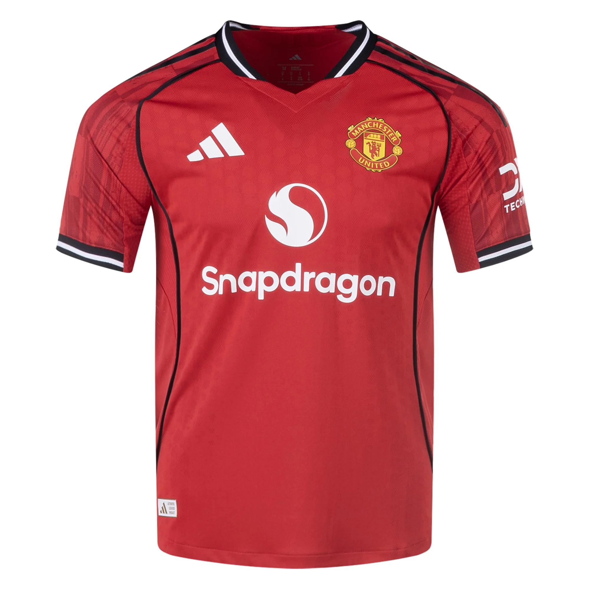 Men's Authentic Manchester United Home Jersey 25/26