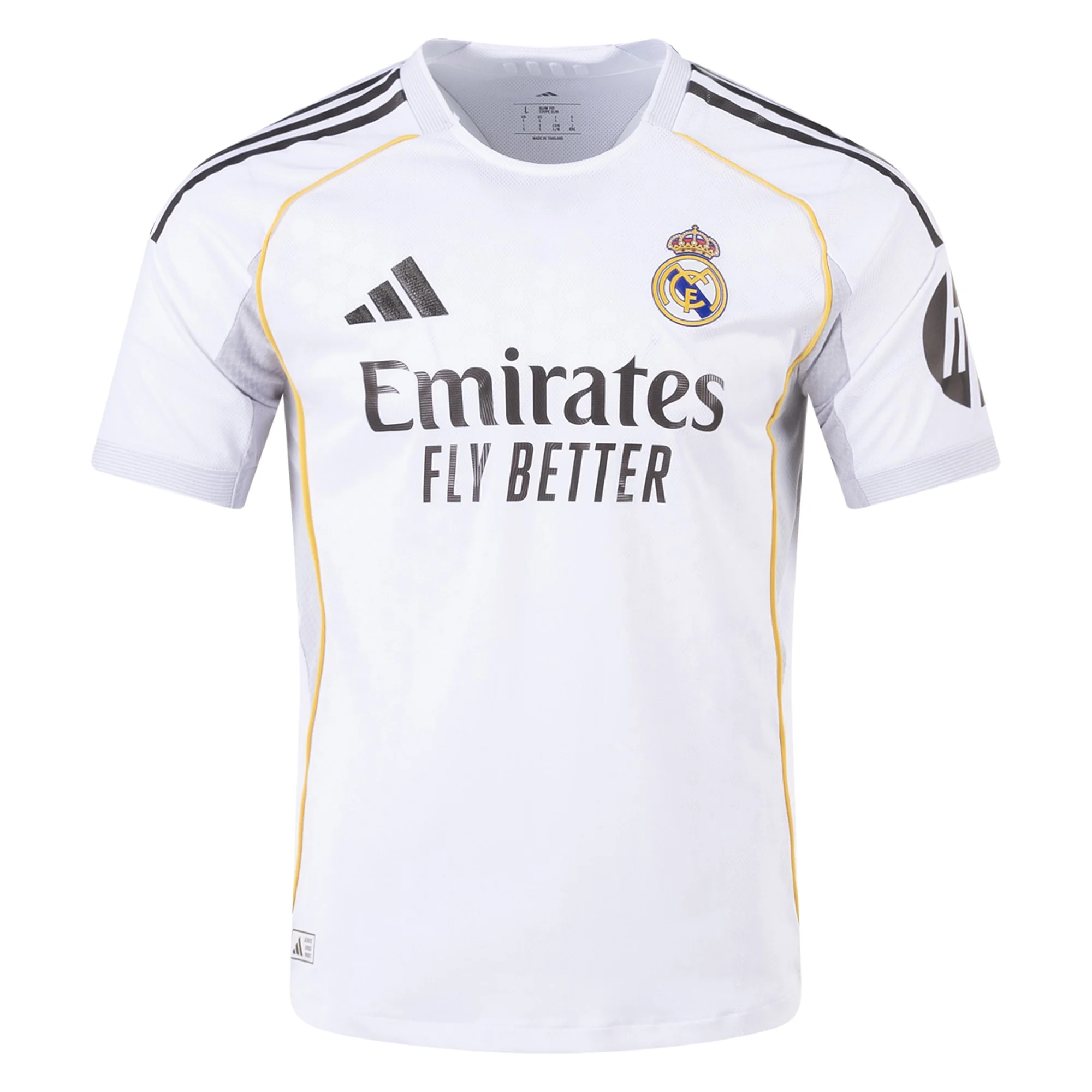 Men's Authentic Real Madrid Home Jersey 25/26