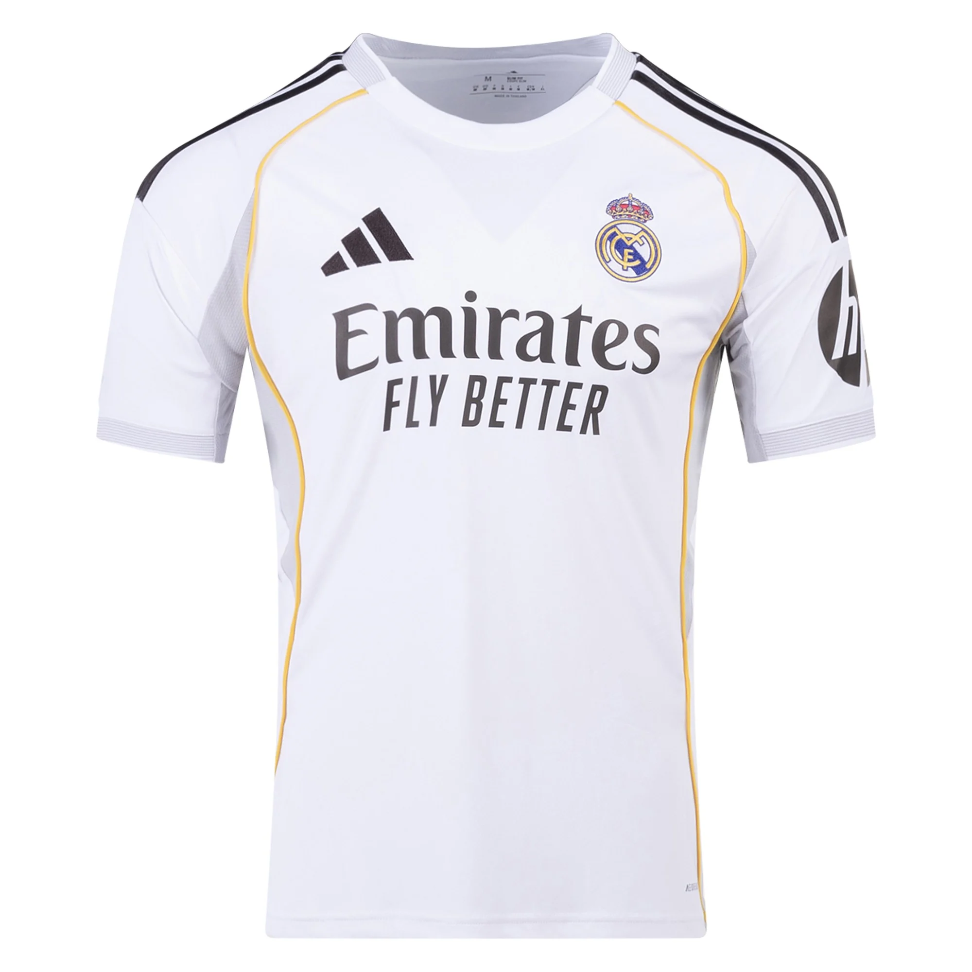 Men's Replica Real Madrid Home Jersey 25/26