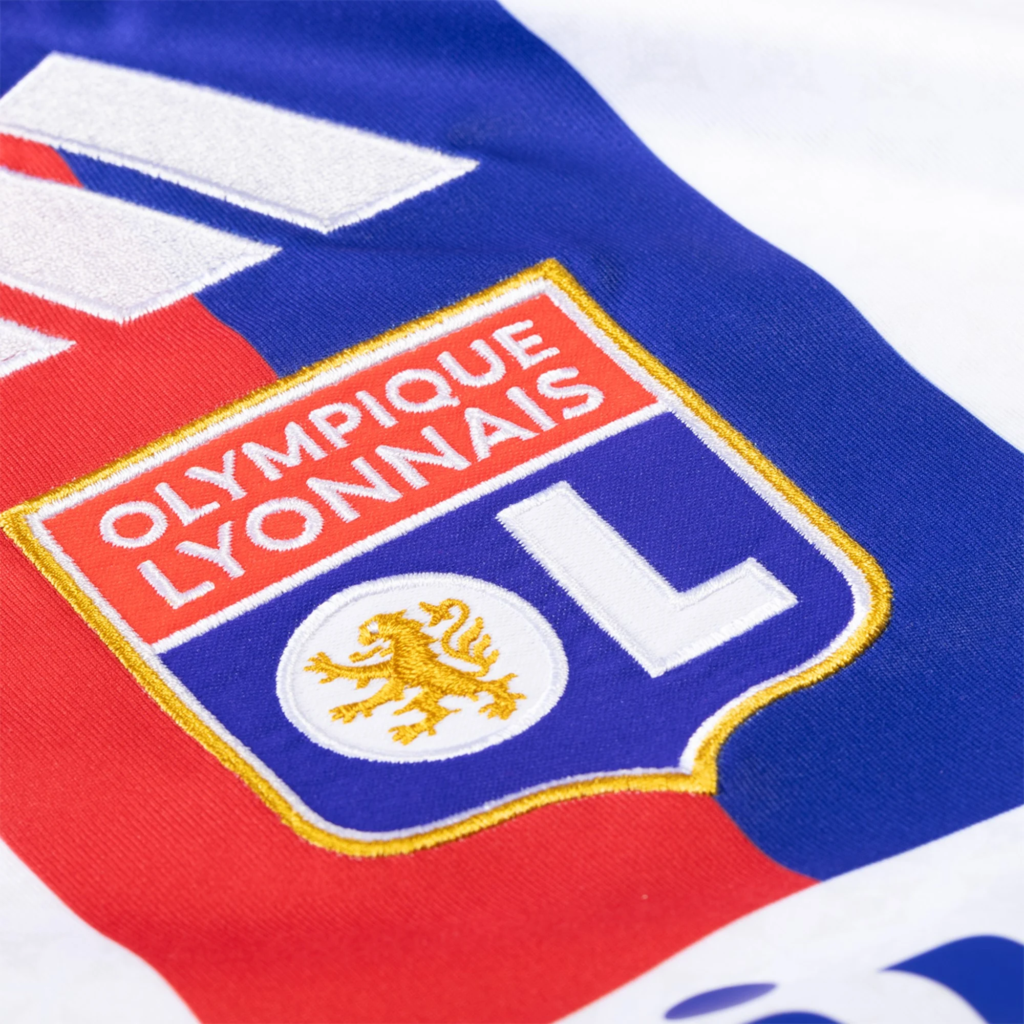 里昂2 Men's Replica Lyon Home Jersey 25/26