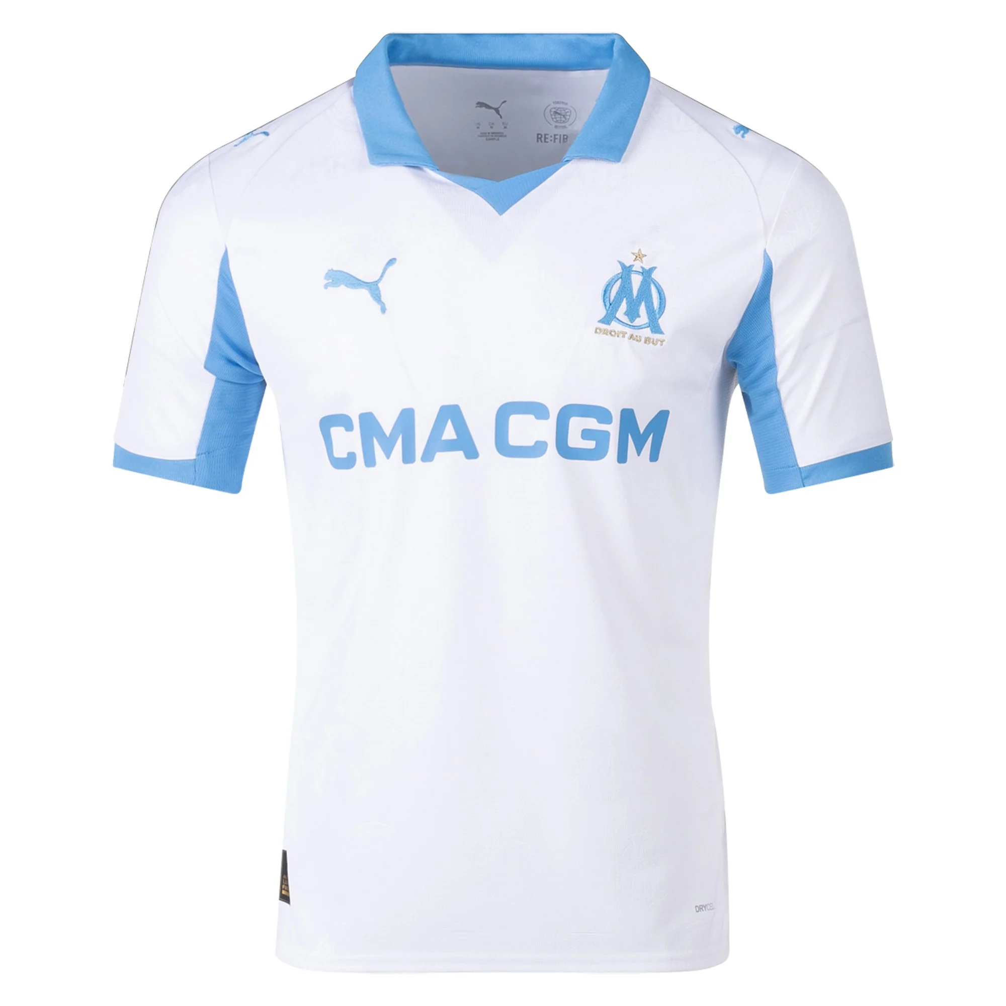 Men's Replica Marseille Home Jersey 25/26