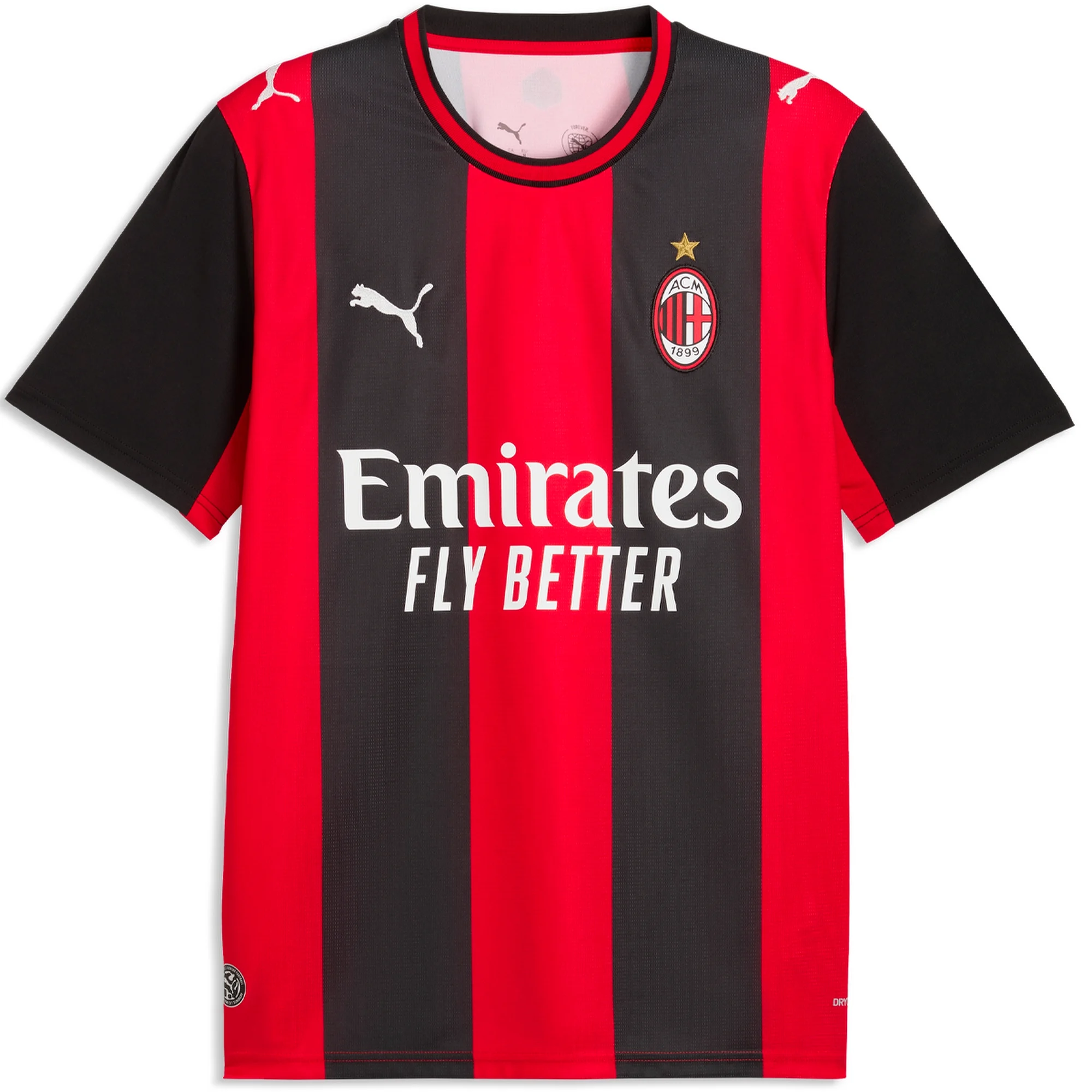 Men’s Replica Puma AC Milan Home Jersey 26/27 - 2026 World Cup Premium Jersey - Worldwide Shipping
